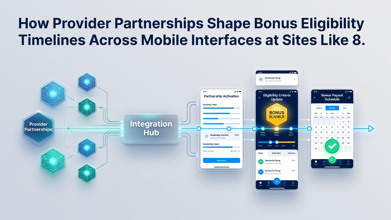 Detailed view of mobile app bonus tracking dashboards influenced by provider partnership timelines